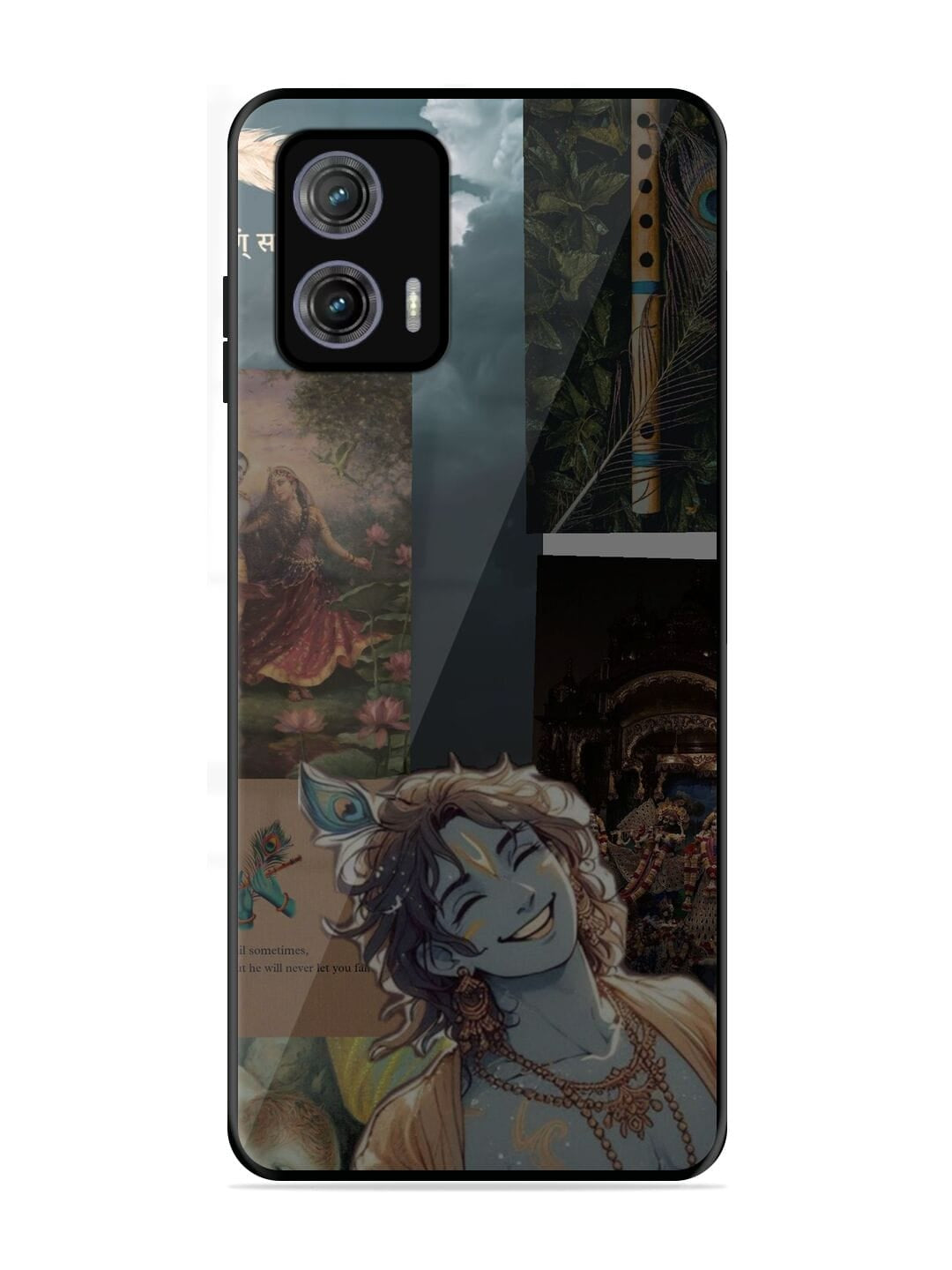 Krishna’s Wisdom Motorola G73 5G Back cover