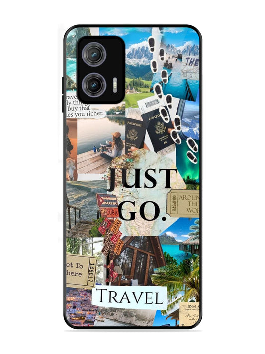 I Wanna Travel The Motorola G73 5G Back cover