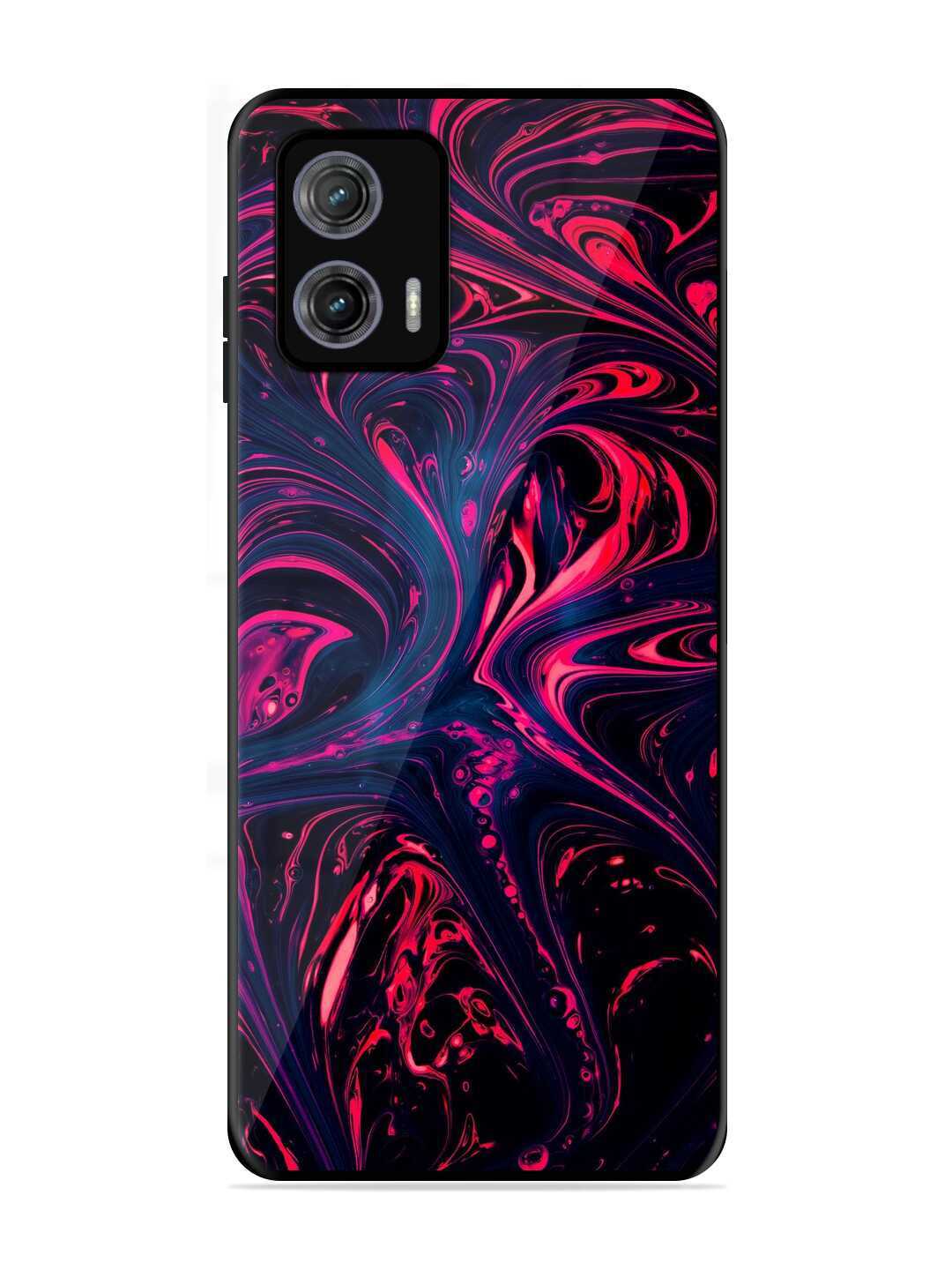 Abstract Motorola G73 5G Back cover