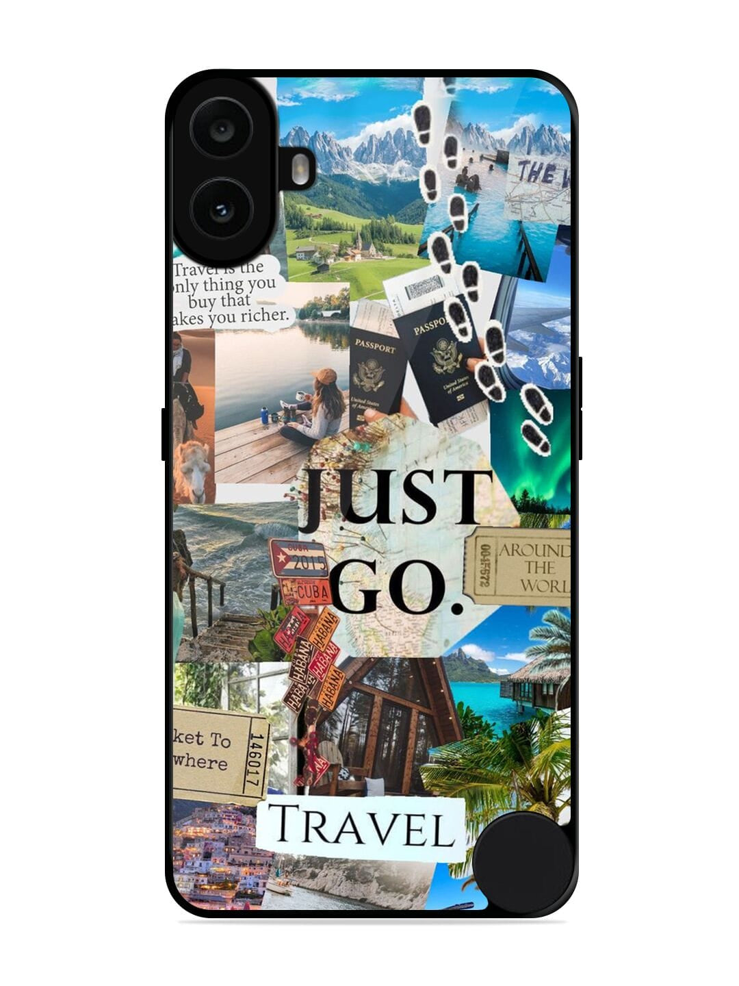 I Wanna TravelCMF Phone 1 Back cover