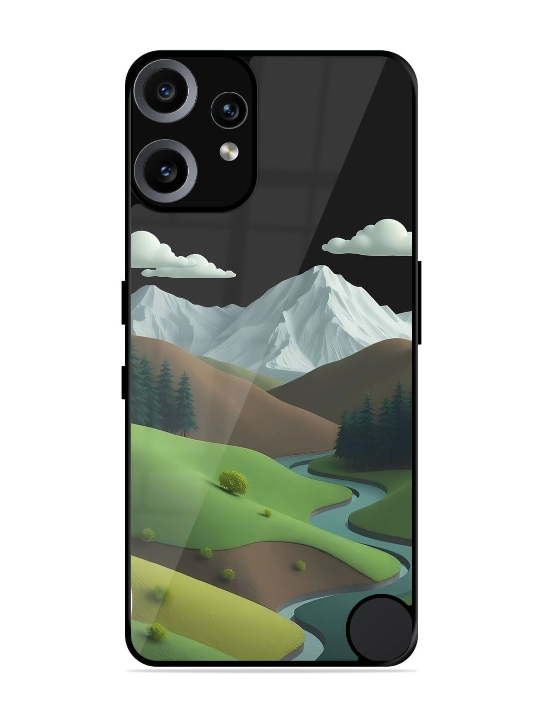 Stylized Mountain CMF Phone 2 Pro Back cover