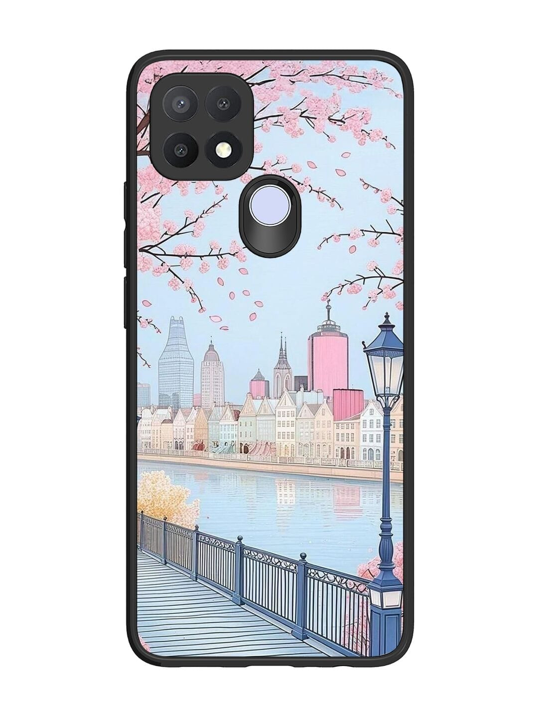Pink Oppo A15/A15s Back cover
