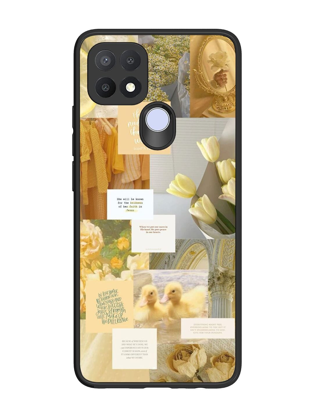 Golden Oppo A15/A15s Back cover