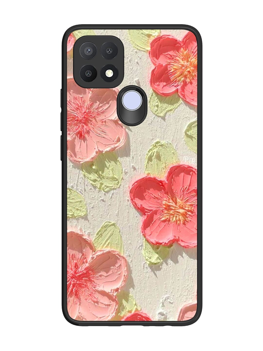 Floral Oppo A15/A15s Back cover