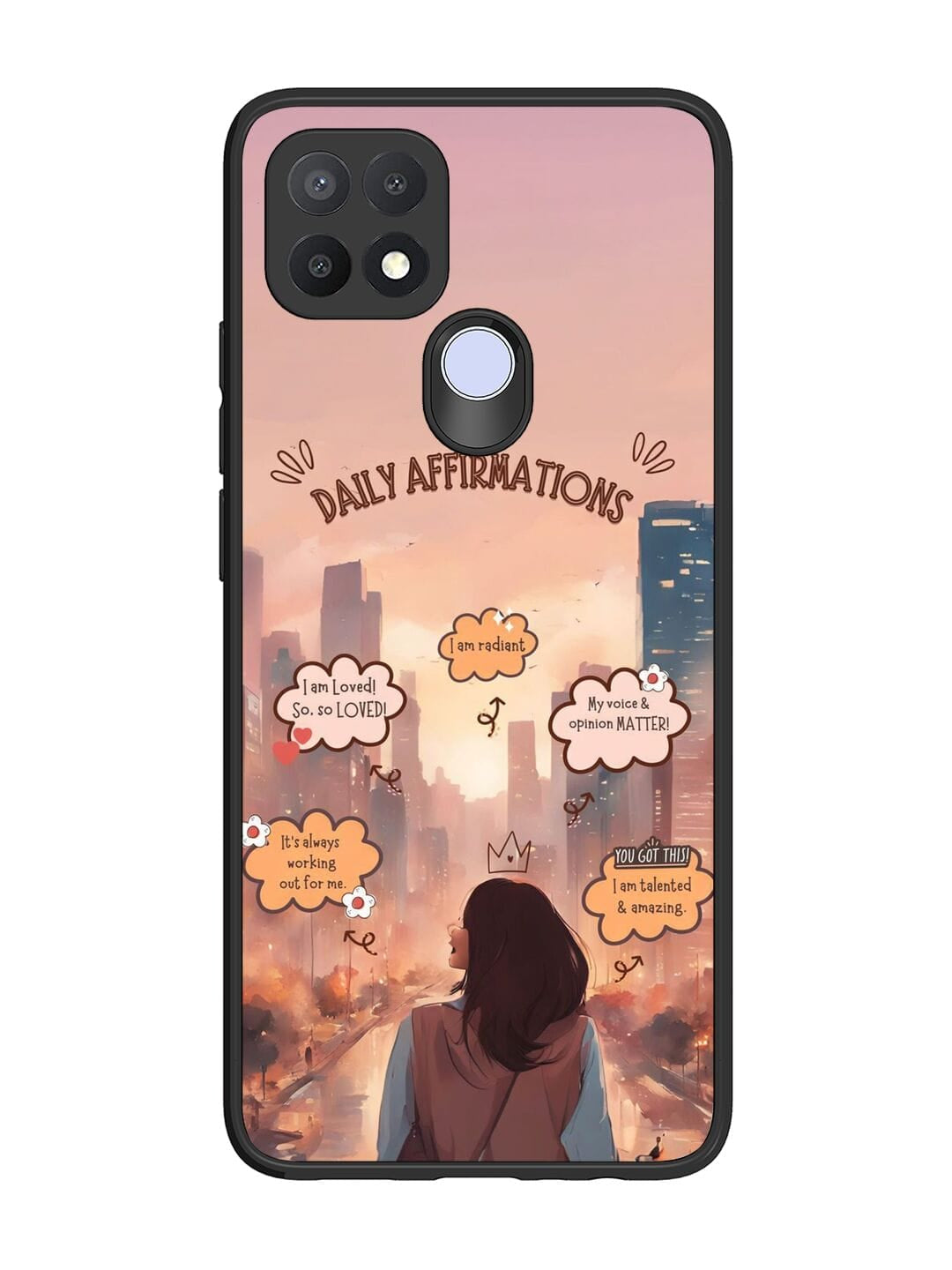 Daily Affirmations Oppo A15/A15s Back cover