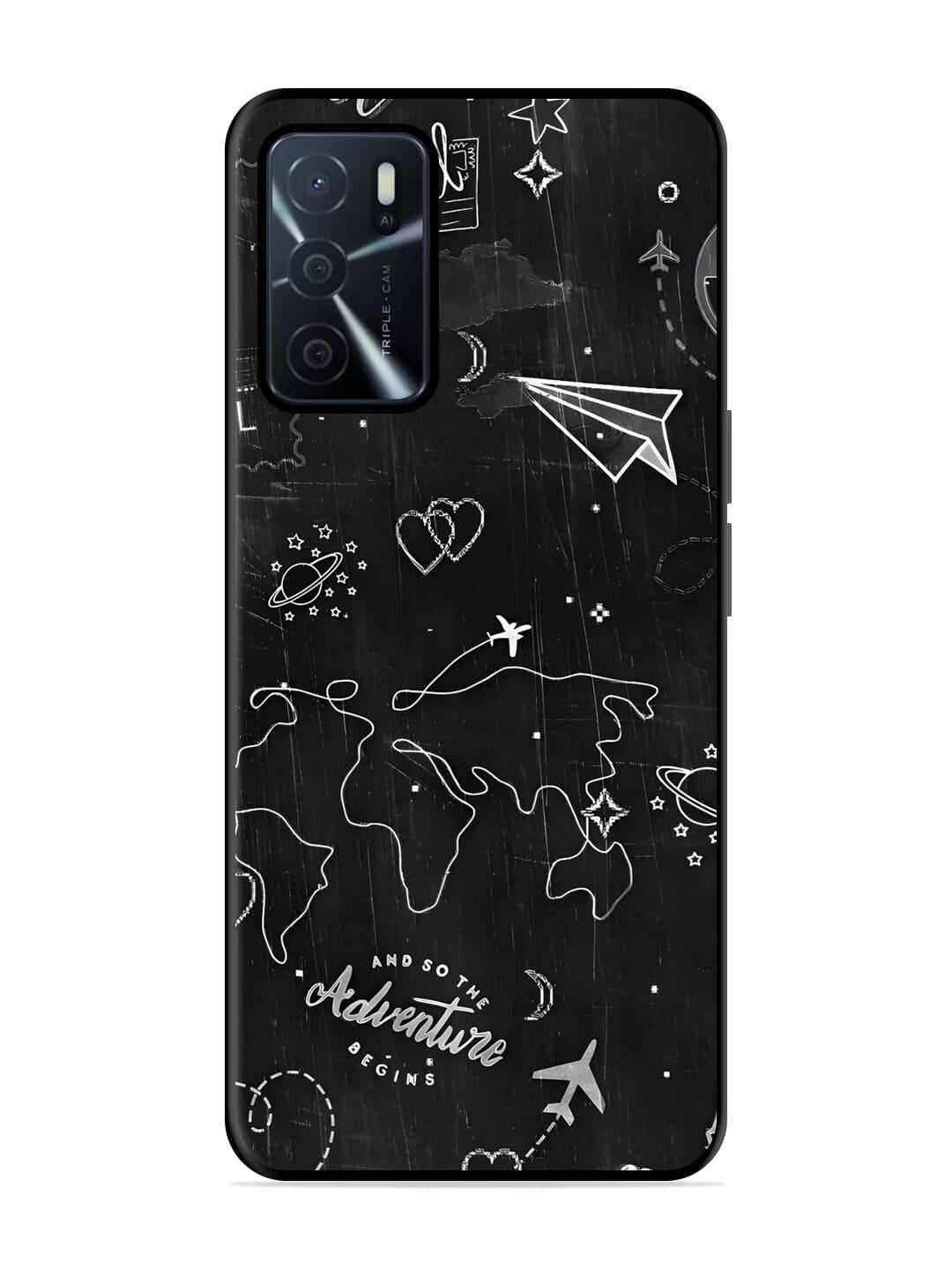 Wanderlust Oppo A16 Back cover