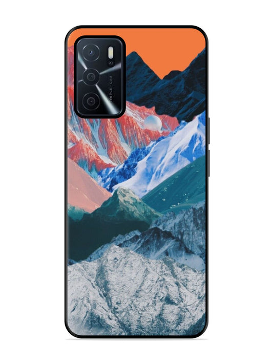 Mountains Oppo A16 Back cover