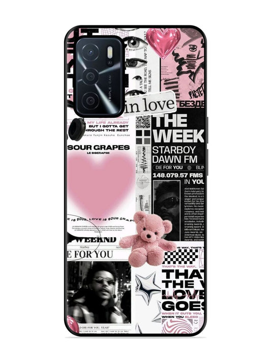 Aesthetic Oppo A16 Back cover