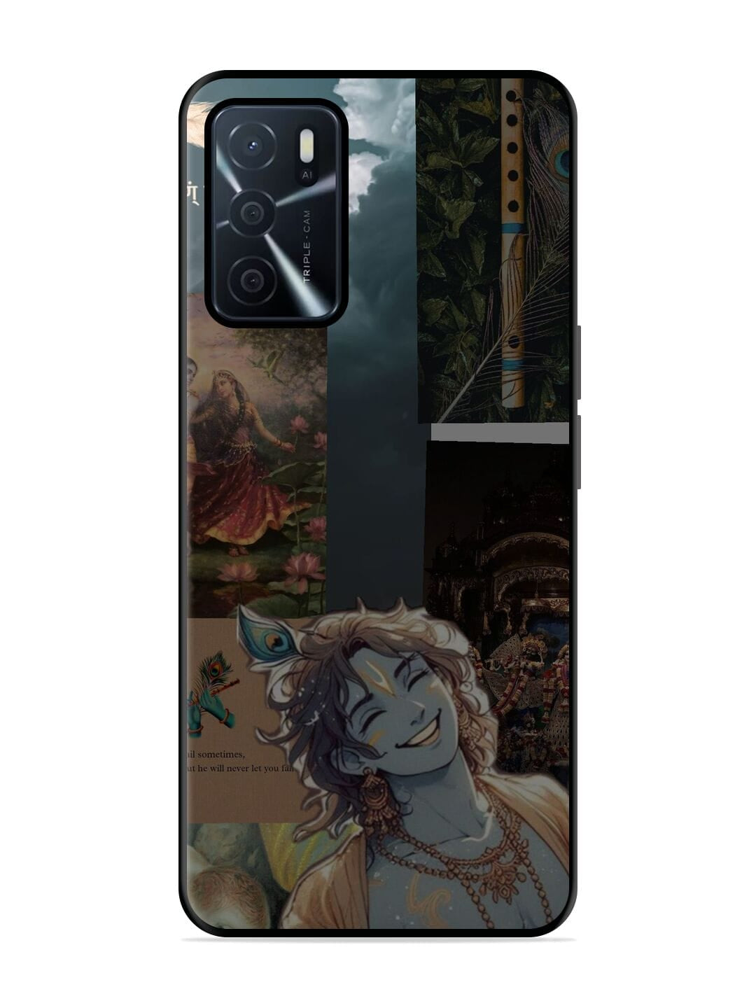 Krishna’s Oppo A16 Back cover