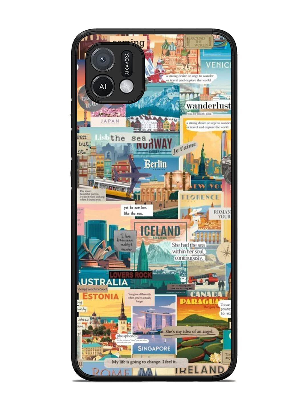 Inspiration Oppo A16E/ A16K Back cover