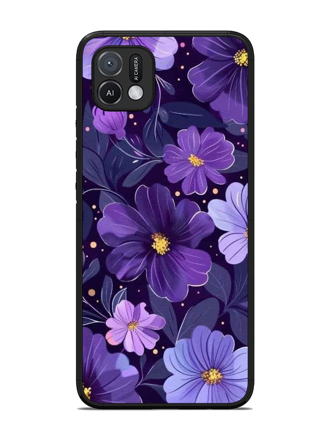 Purple Paradise Oppo A16E/ A16K Back cover