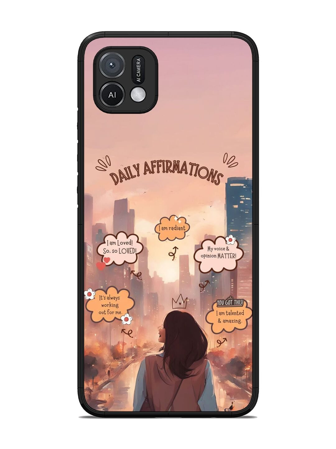 Daily Oppo A16E/ A16K Back cover