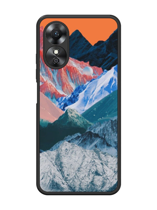 Mountains Oppo A17 Back cover