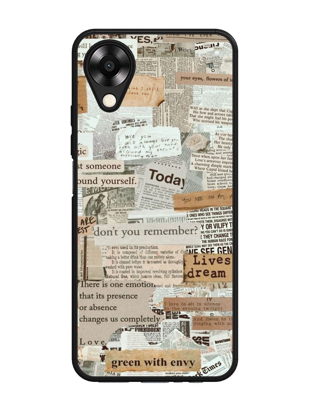 Sweetest Oppo A17K Back cover
