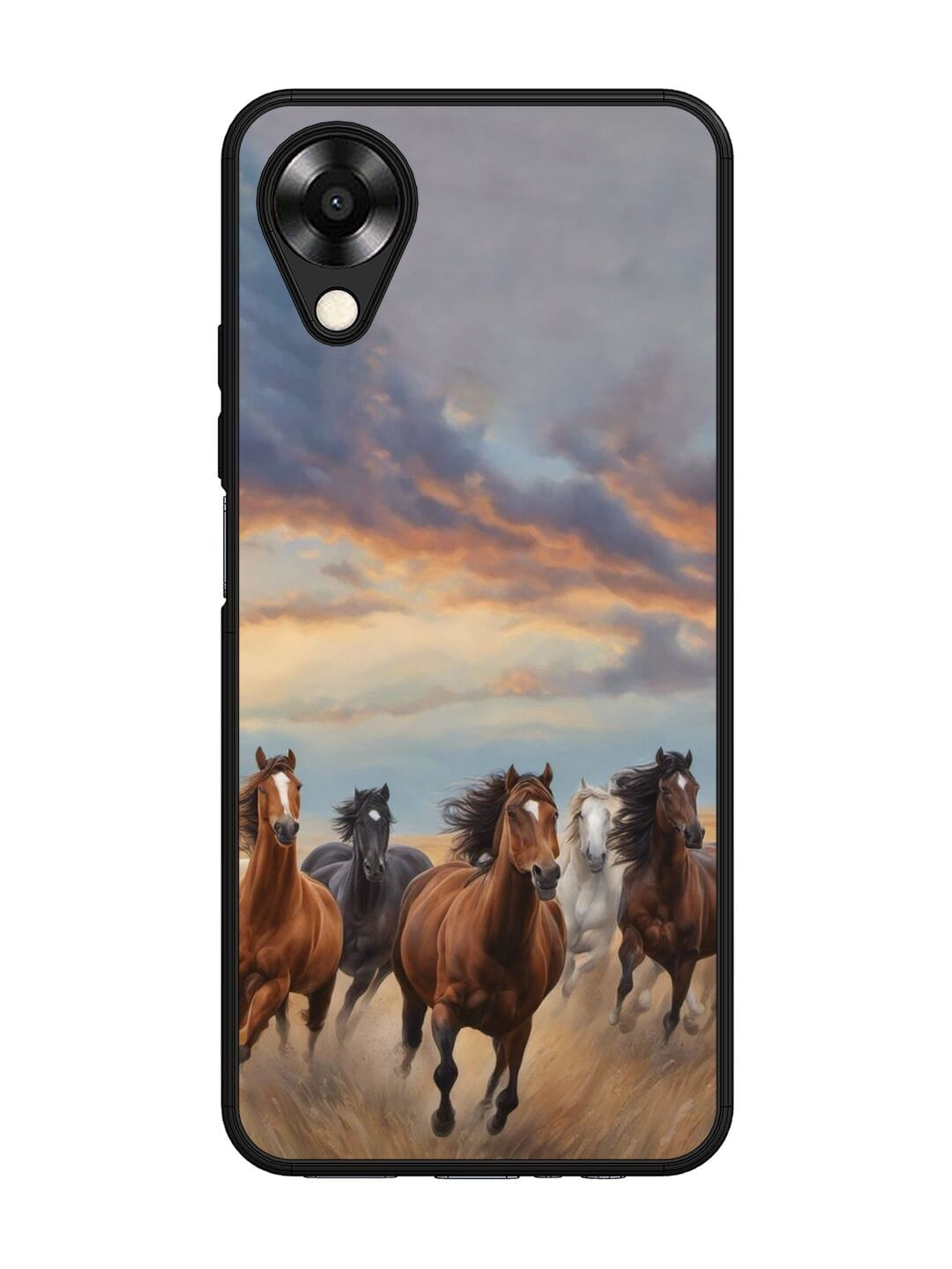 Running Horse Oppo A17K Back cover