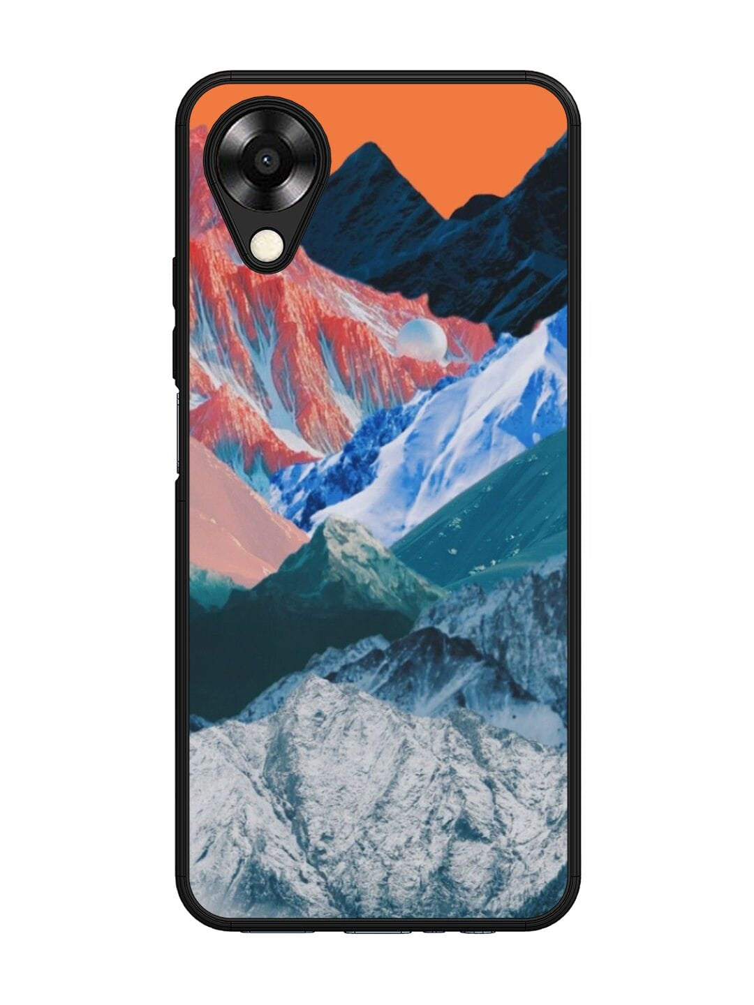 Surreal Mountains Oppo A17K Back cover