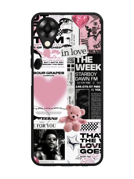Aesthetic Oppo A17K Back cover