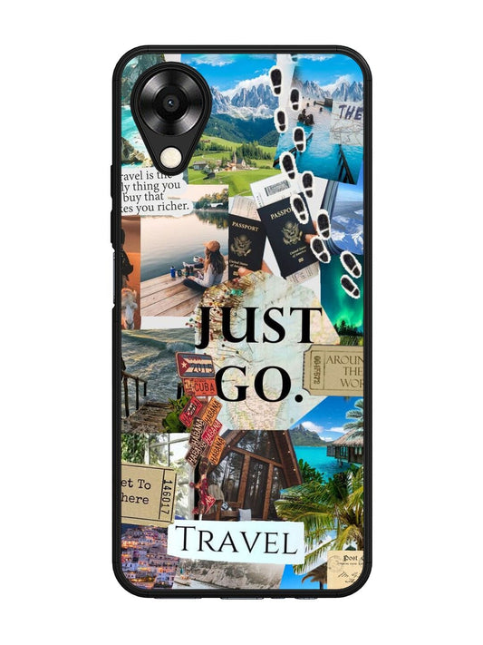 Travel Oppo A17K Back cover
