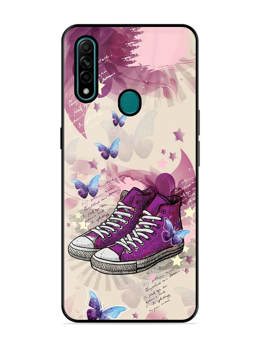 Pair Of Purple Oppo A31 Back cover