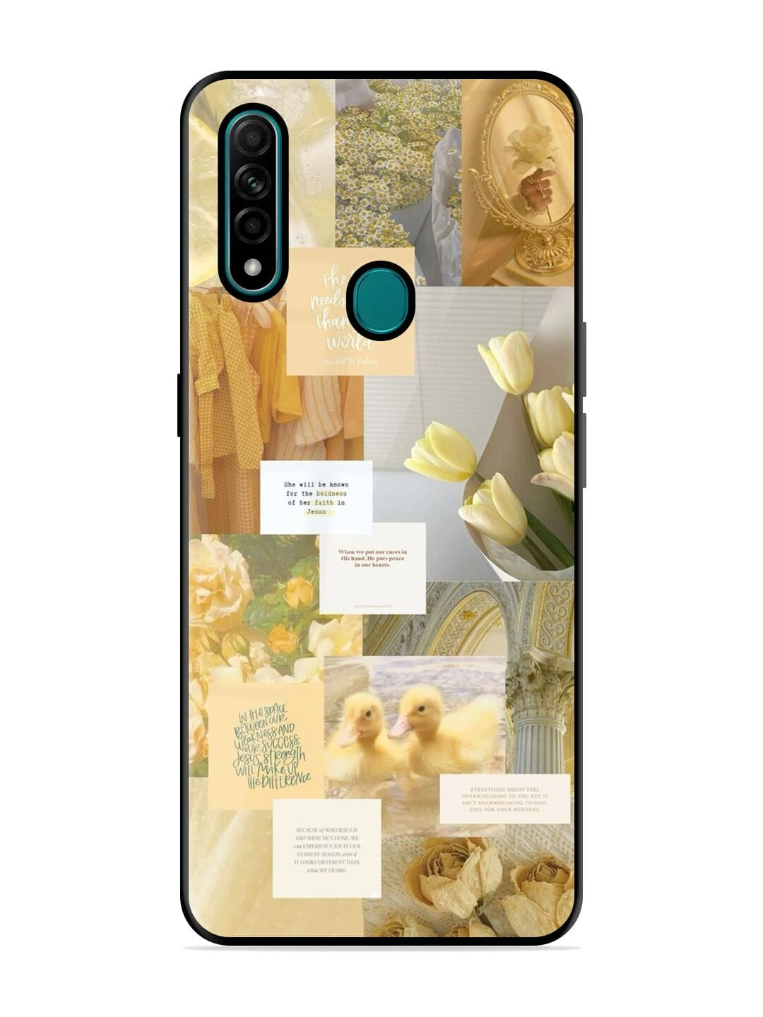 Golden Oppo A31 Back cover