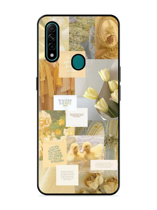 Golden Oppo A31 Back cover