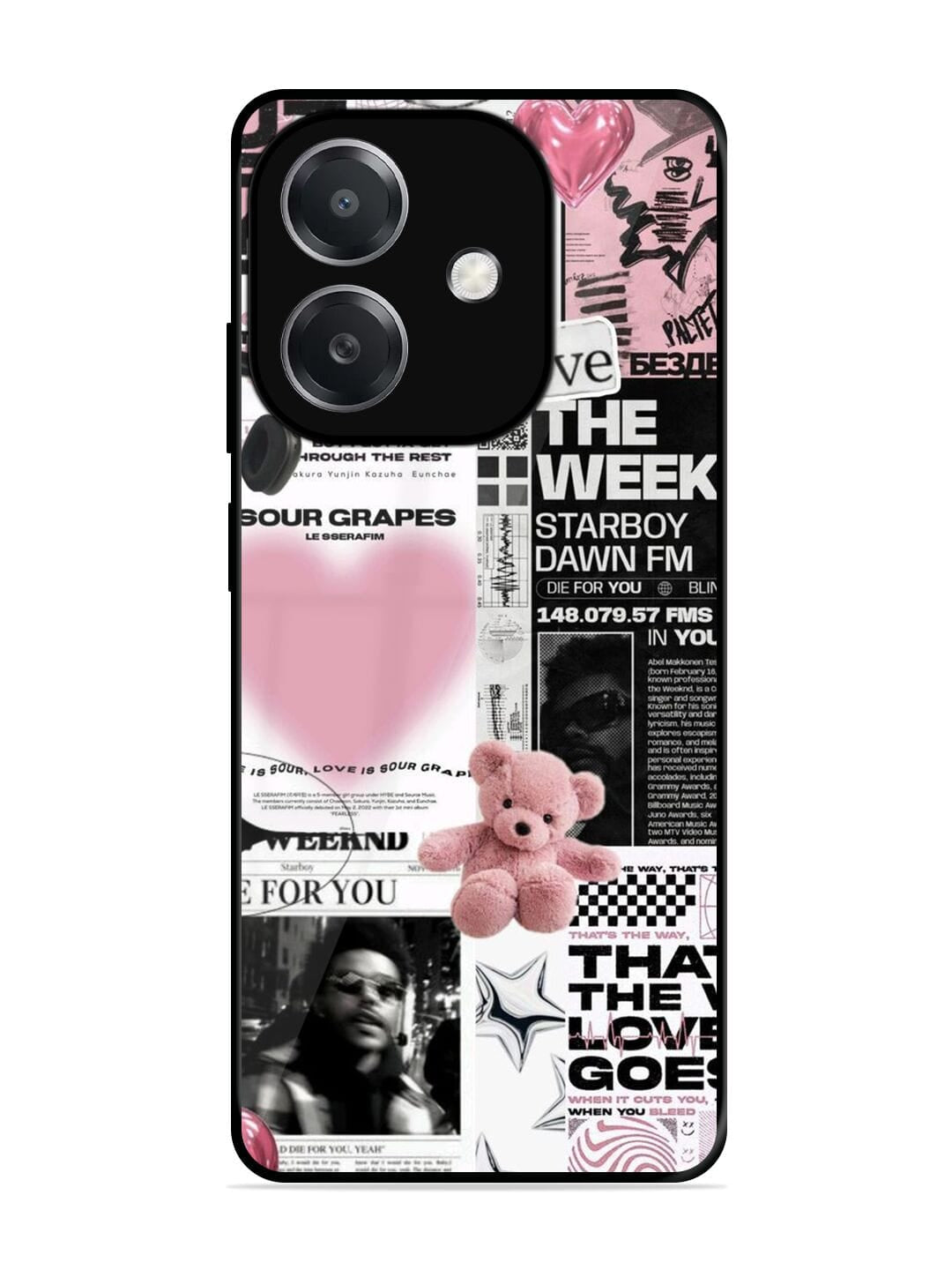 Aesthetic Oppo A3x 5G Back cover