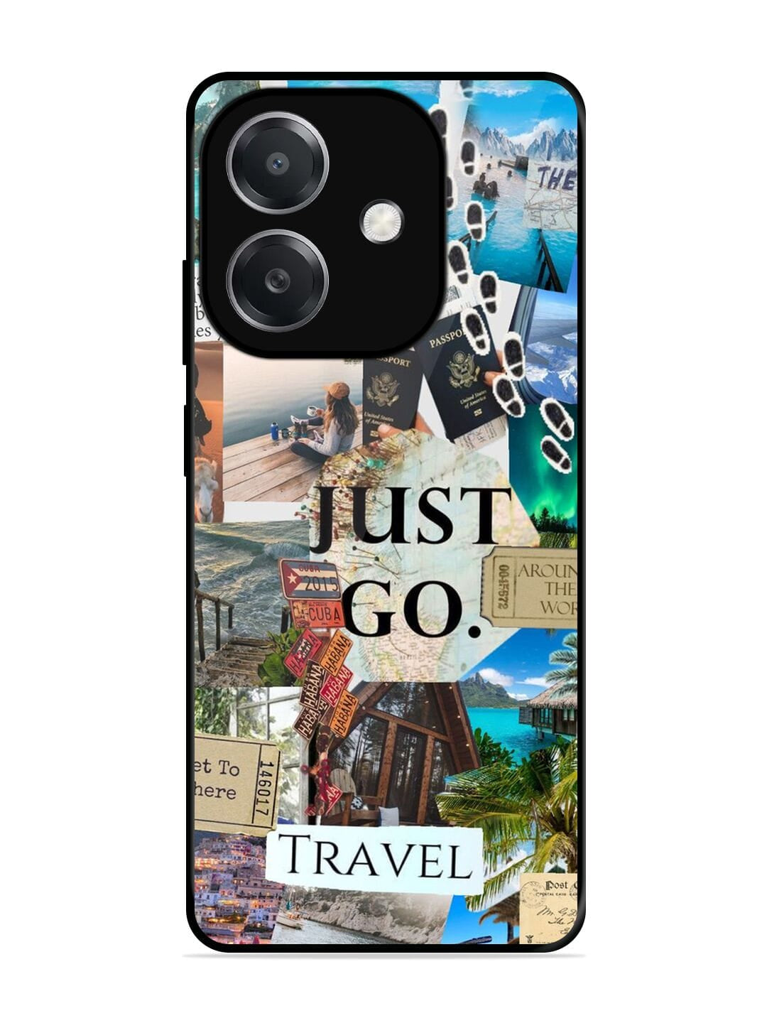 I Wanna Travel  Oppo A3x 5G Back cover