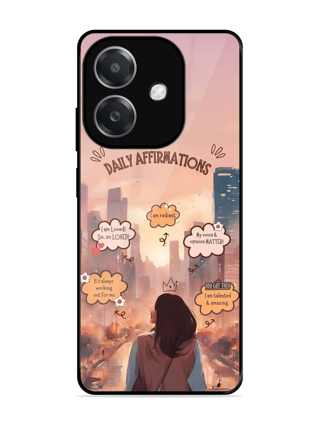 Daily Affirmations Oppo A3x 5G Back cover