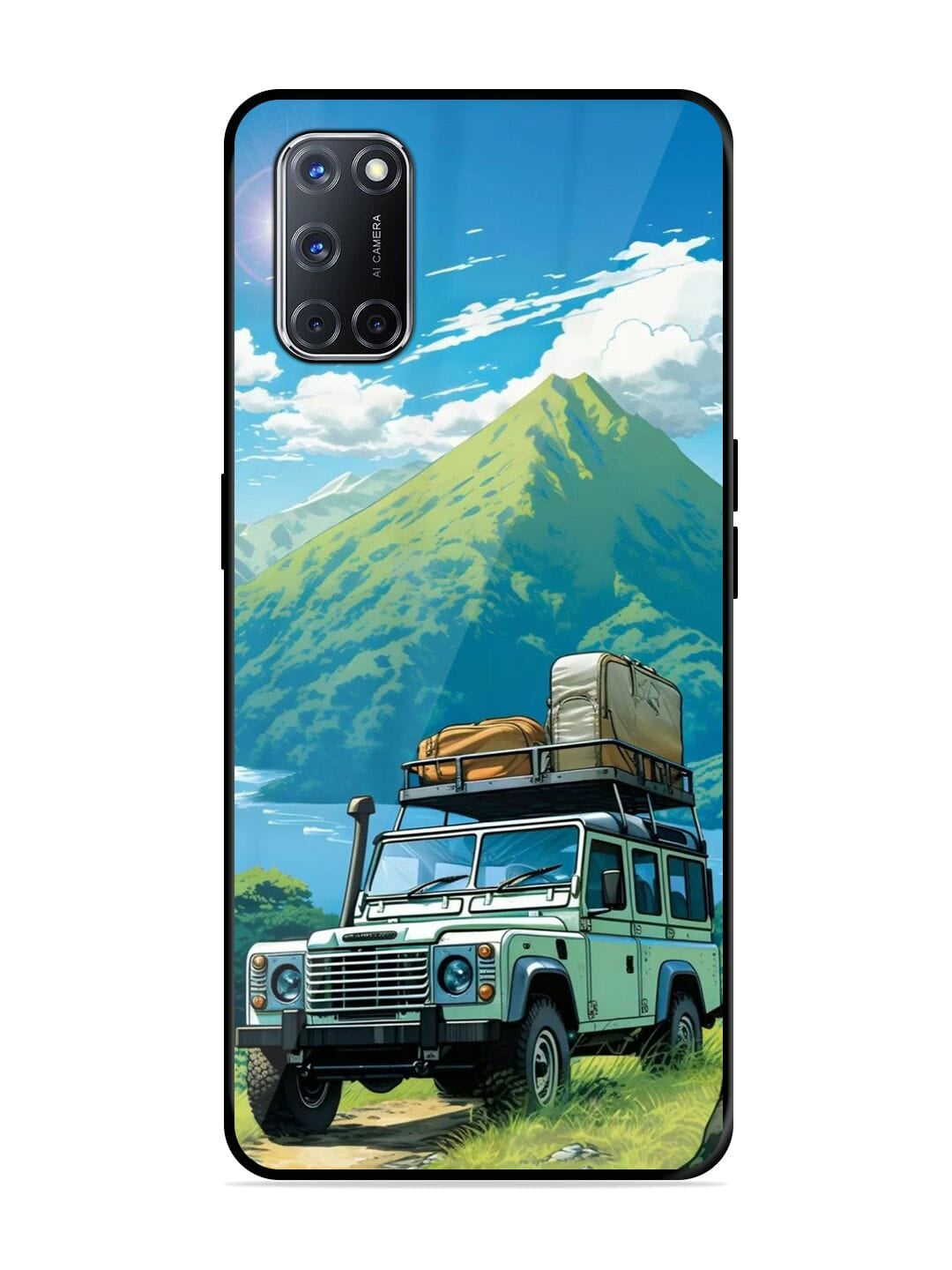 Land Rover Oppo A52 Back cover