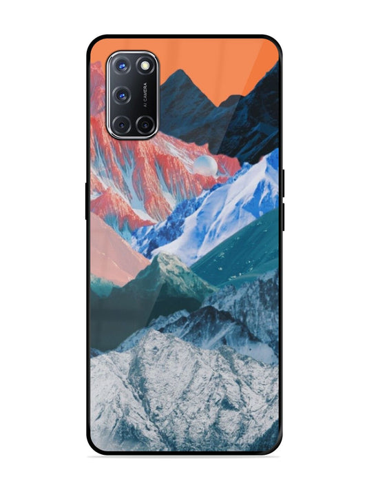 Mountains Oppo A52 Back cover