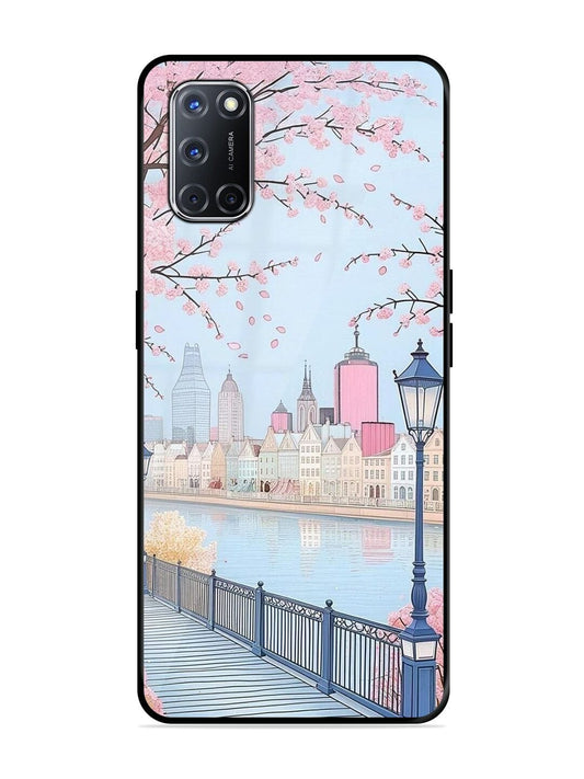 Pink Oppo A52 Back cover