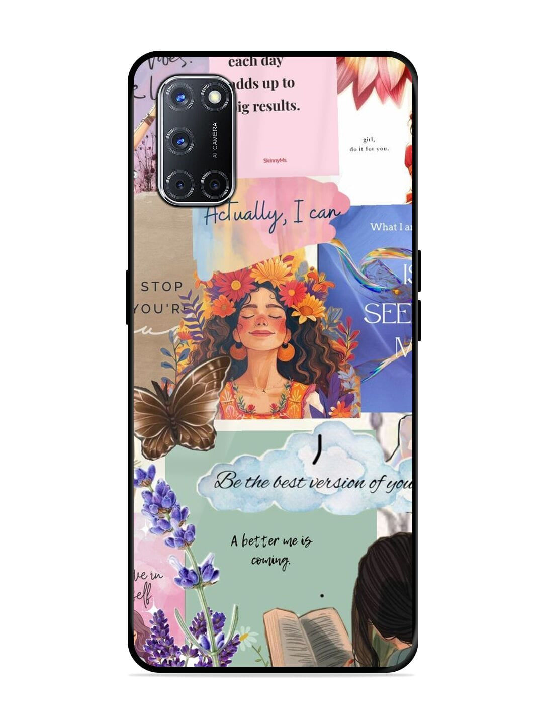 Centered Around Oppo A52 Back cover