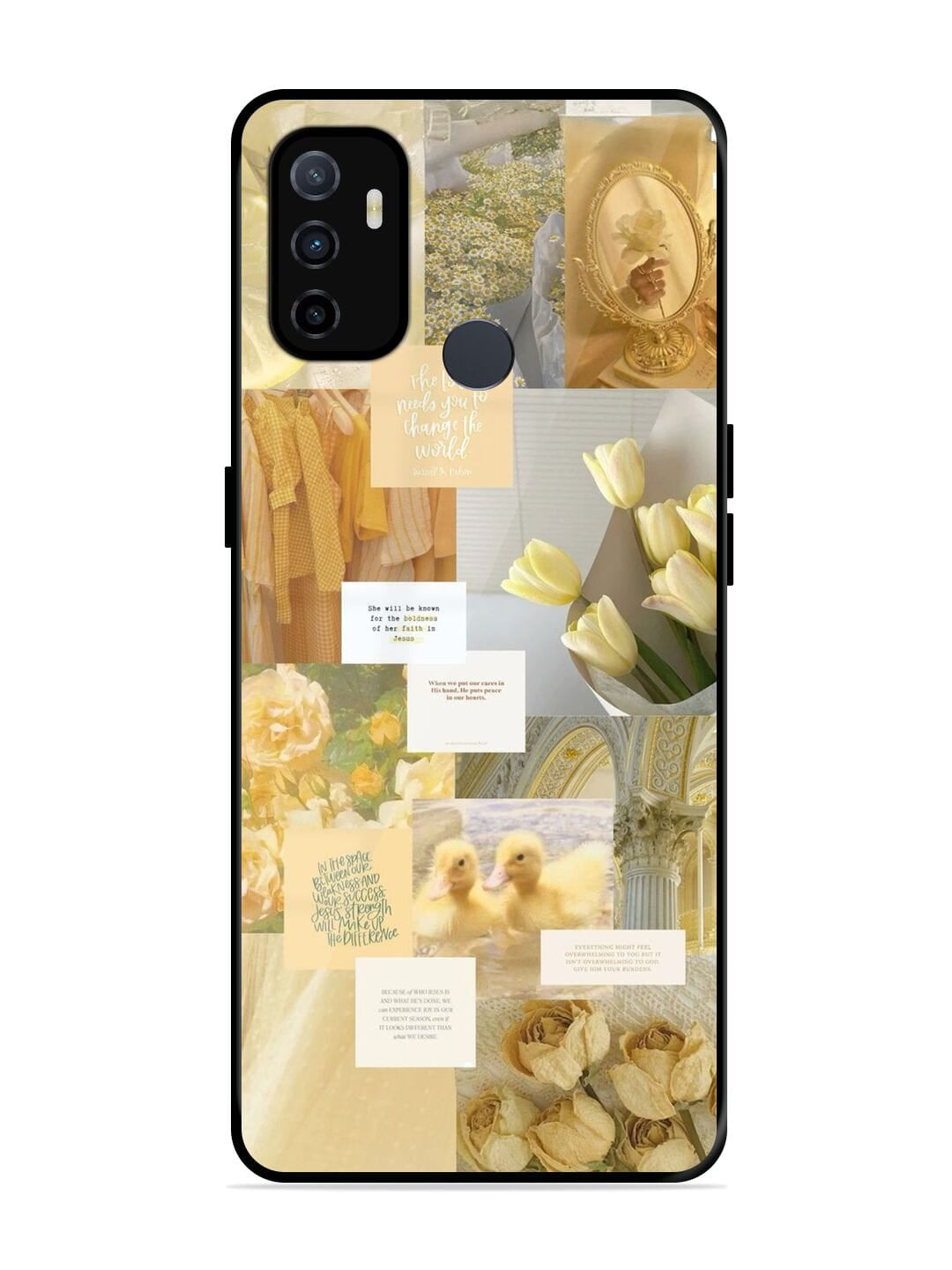 Golden Oppo A33/ A53 Back cover