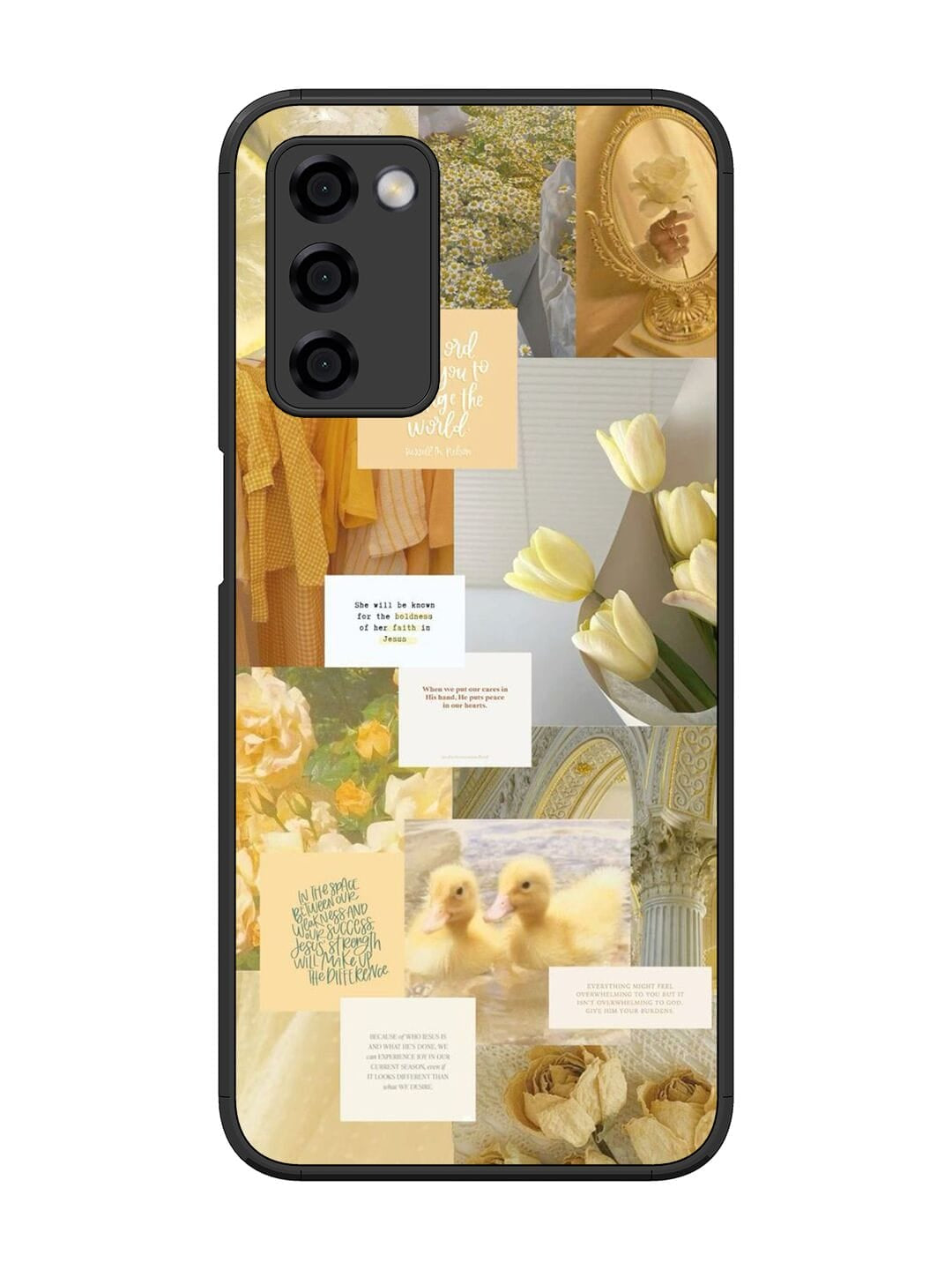 Golden Oppo A53s 5G Back cover