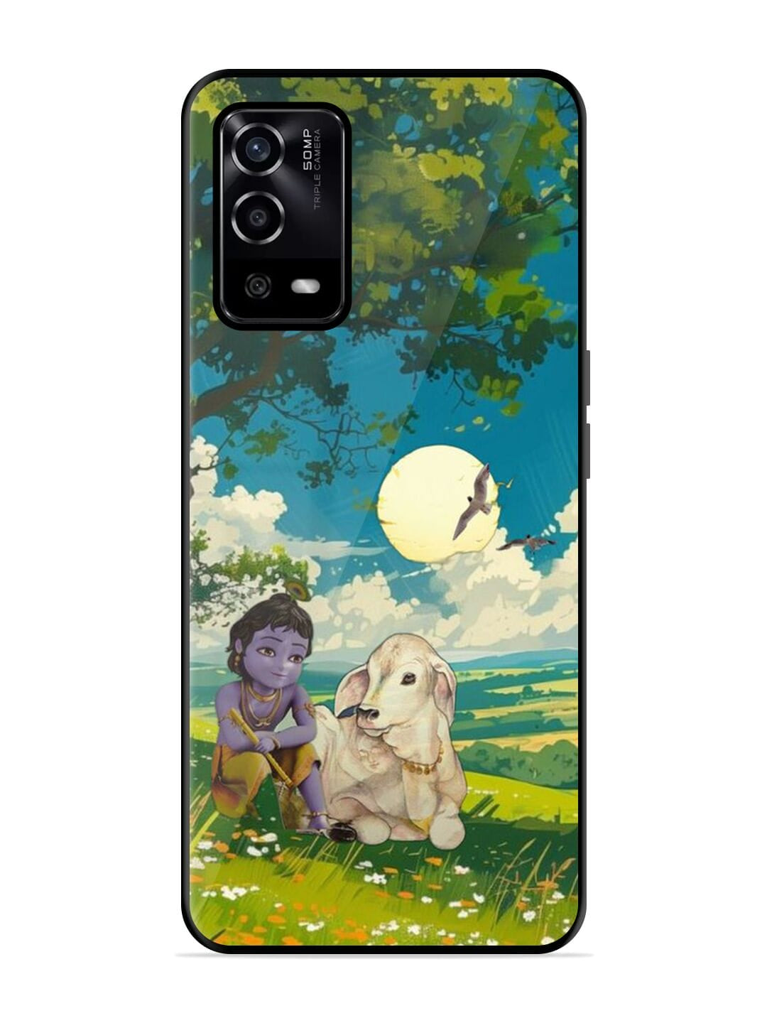 Religious Oppo A55 Back cover