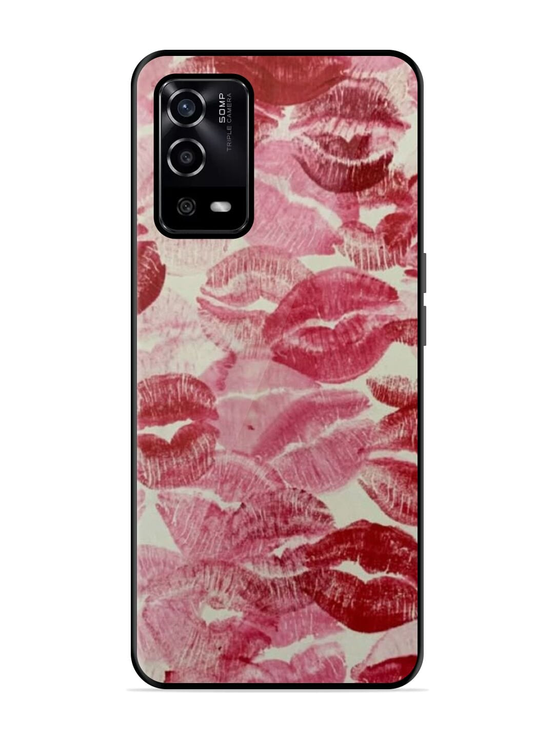Kiss Mark Oppo A55 Back cover