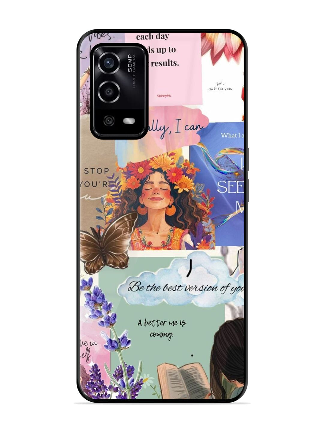 Centered Around Oppo A55 Back cover