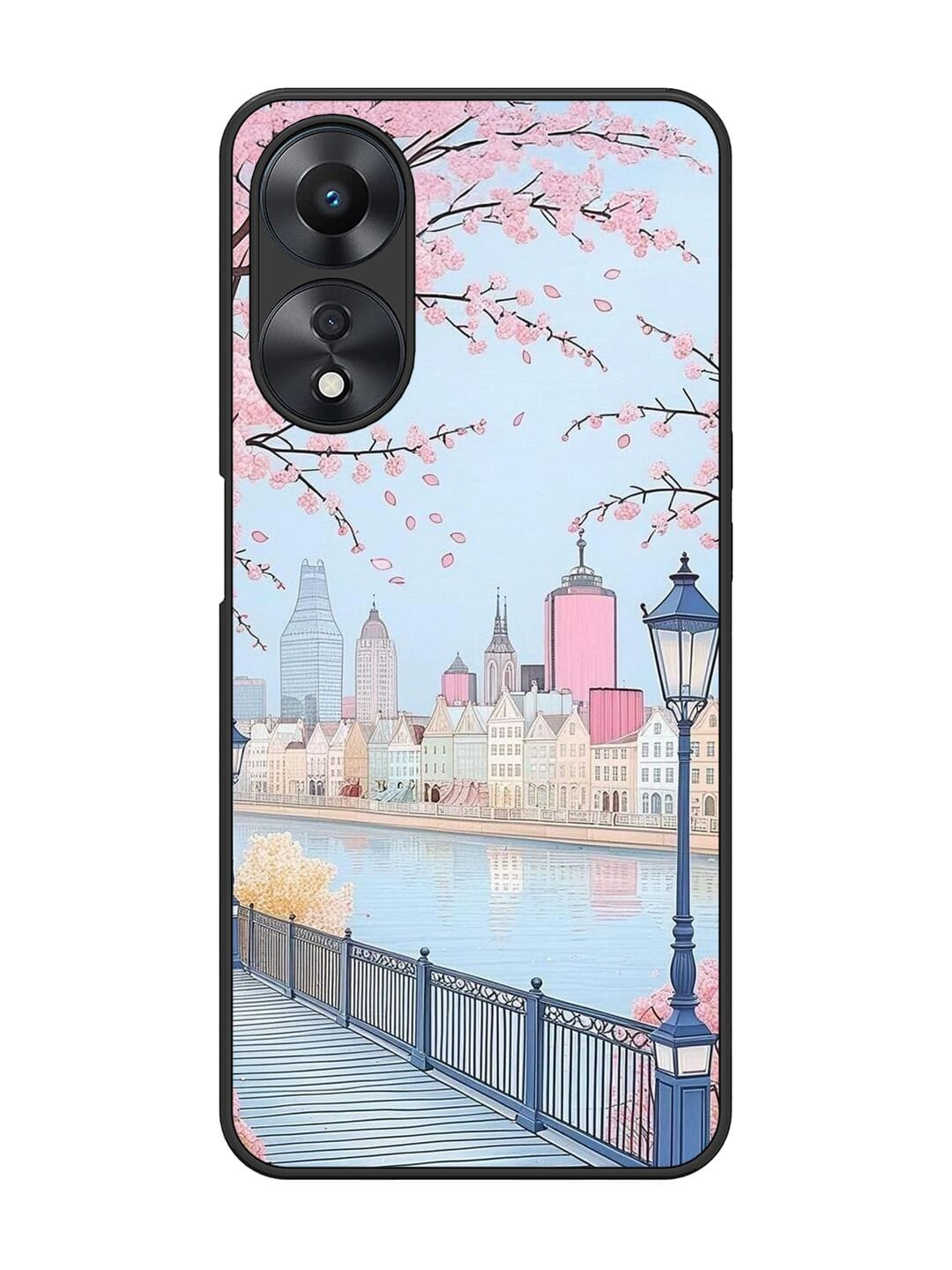 Pink Spring  Oppo A58 4G Back cover