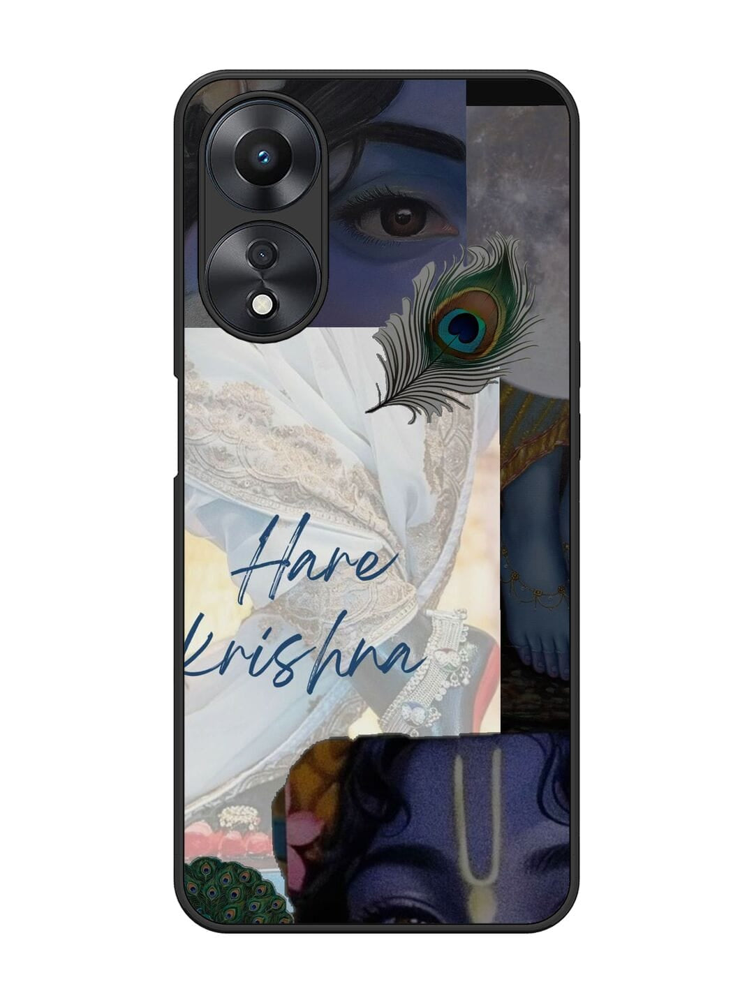 The Beauty Of KrishnaOppo A58 4G Back cover