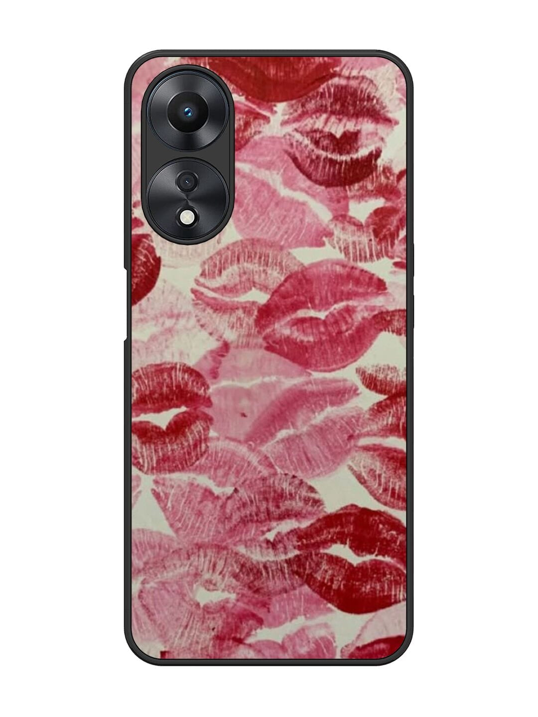 Kiss Mark Oppo A58 4G Back cover