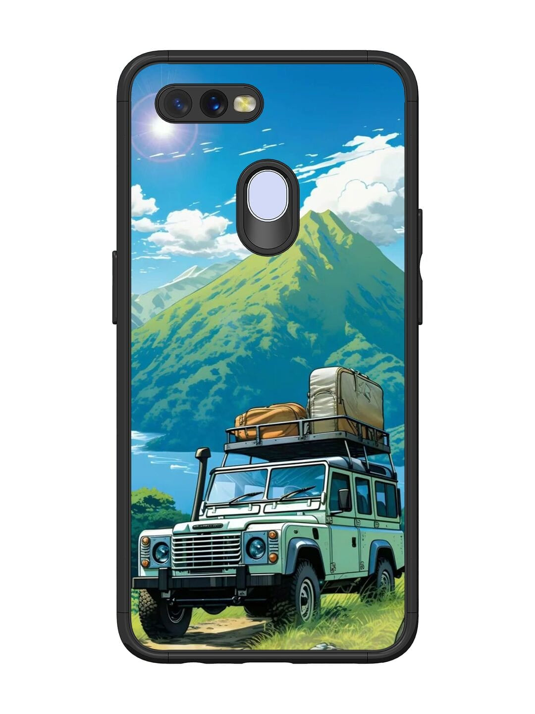 Land RoverOppo A7 back cover