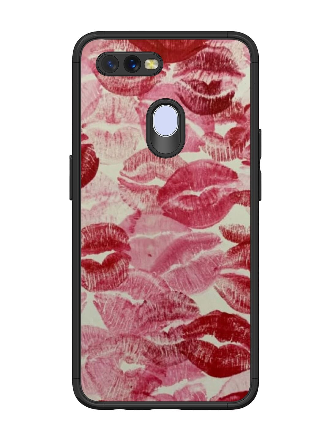 Kiss Mark Craze Oppo A7 back cover