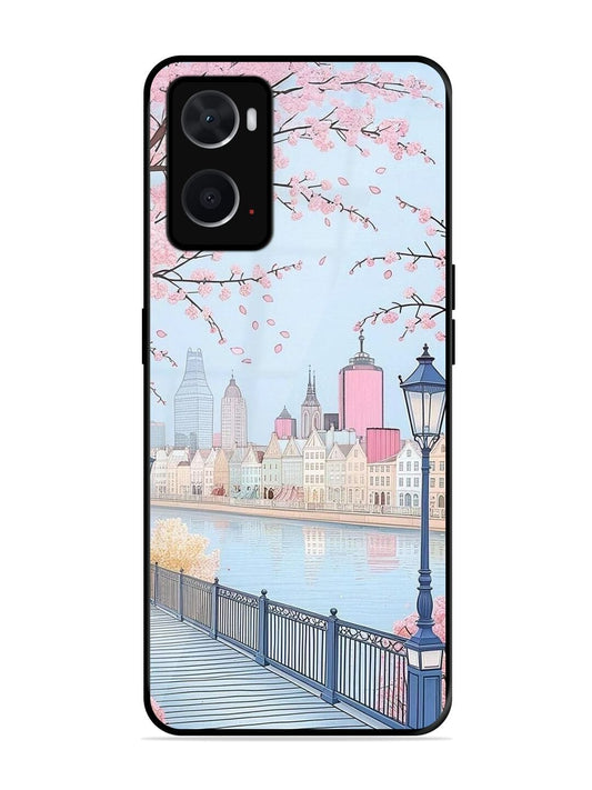 Pink  Oppo A76/ A96 Back cover