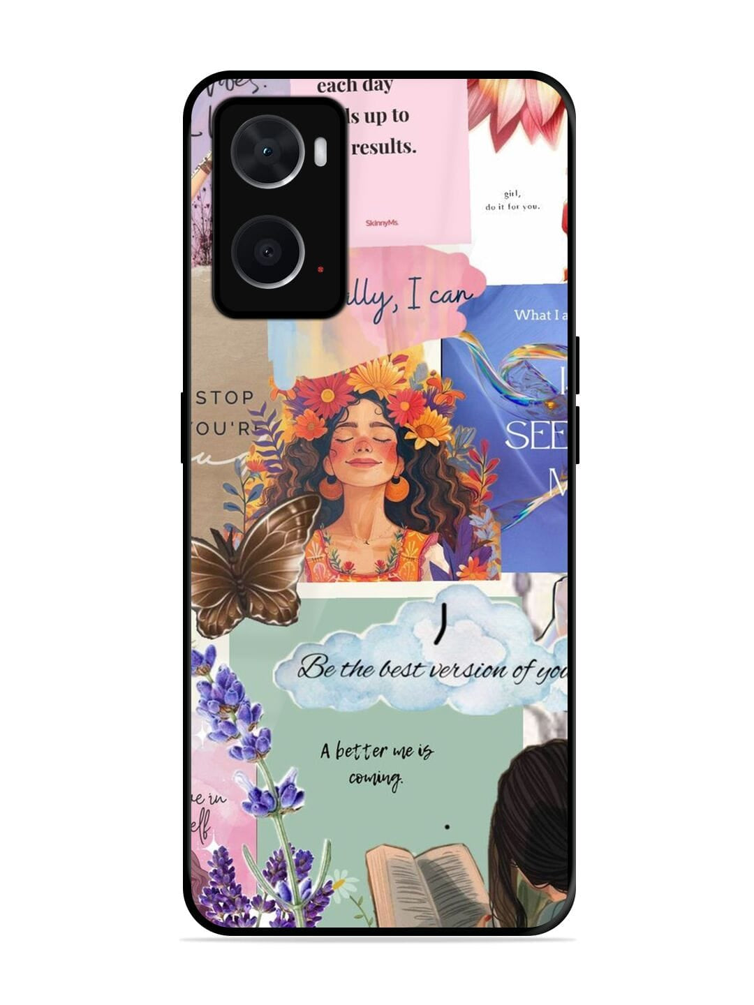 Centered Oppo A76/ A96 Back cover