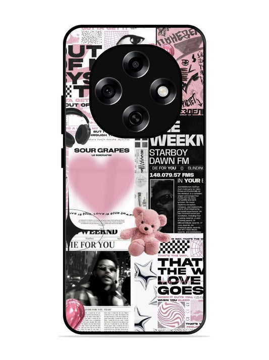 Aesthetic Music Oppo F31 Pro 5G back cover