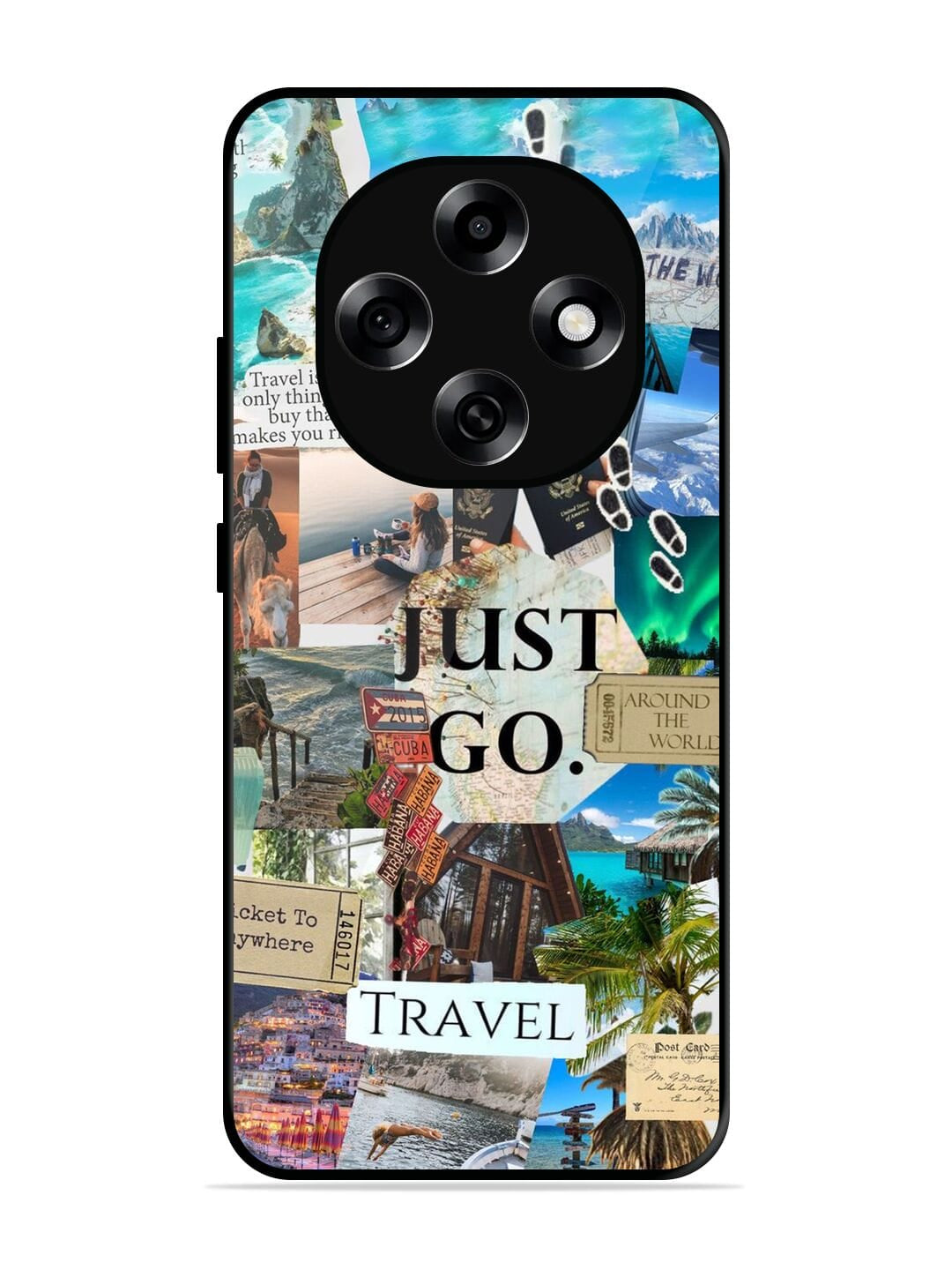 I Wanna Travel Oppo F31 Pro 5G back cover