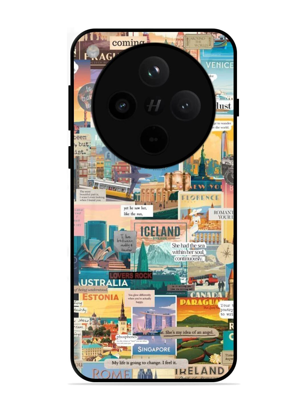 Travel Inspiration Oppo Find X8 5G Back cover