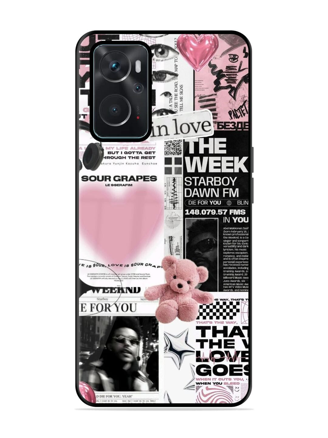 Aesthetic Oppo K10 4G Back cover