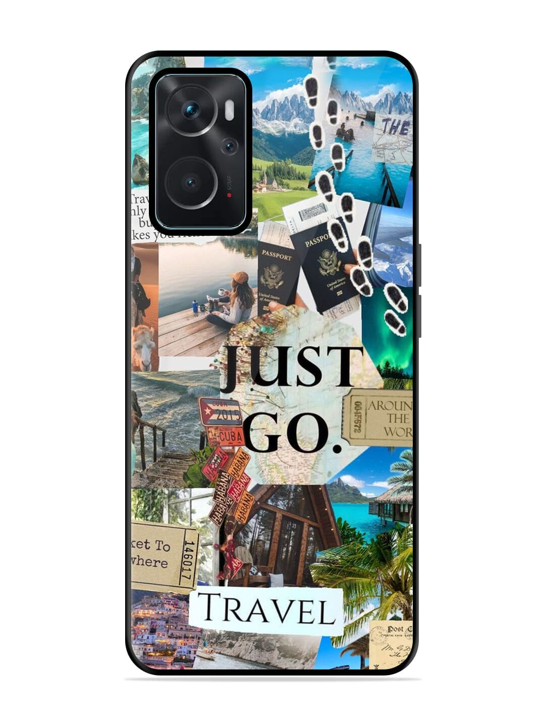 I Wanna TravelI Wanna  Oppo K10 4G Back cover