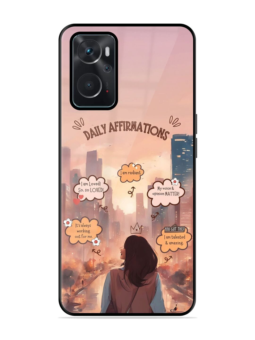Daily Affirmations Oppo K10 4G Back cover